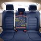 African American Heroes Back Car Seat Cover Montford Point Marines - Blue - African Pride