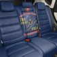 African American Heroes Back Car Seat Cover Montford Point Marines - Blue - African Pride