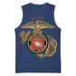 African American Heroes Basketball Jersey Montford Point Marines - Blue - African Pride