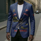 Montford Point Marines Blazer The Right To Fight - Blue