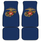 African American Heroes Car Mats Montford Point Marines - Blue - African Pride