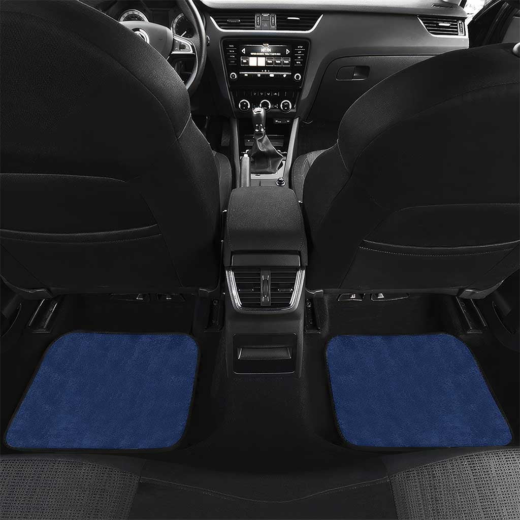African American Heroes Car Mats Montford Point Marines - Blue - African Pride