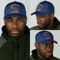 Montford Point Marines Classic Cap The Right To Fight - Blue - African Pride