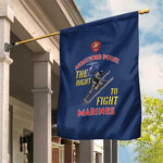 African American Heroes Garden Flag Montford Point Marines - Blue - African Pride