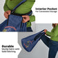 African American Heroes Grocery Bag Montford Point Marines - Blue - African Pride