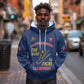 African American Heroes Hoodie Montford Point Marines - Blue - African Pride