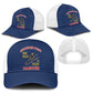 Montford Point Marines Mesh Trucker Cap The Right To Fight - Blue - African Pride