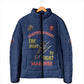 Montford Point Marines Padded Jacket The Right To Fight - Blue