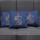 Montford Point Marines Pillow Cover The Right To Fight - Blue