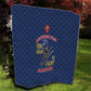 African American Heroes Quilt Montford Point Marines - Blue - African Pride