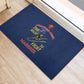 African American Heroes Rubber Doormat Montford Point Marines - Blue - African Pride