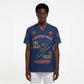 Montford Point Marines Scrub Top The Right To Fight - Blue - African Pride