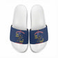 Montford Point Marines Slide Sandals The Right To Fight - Blue