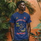 African American Heroes T shirt Montford Point Marines - Blue - African Pride