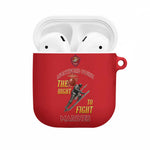 Montford Point Marines AirPods Case The Right To Fight - Red