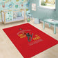 African American Heroes Area Rug Montford Point Marines - Red - African Pride