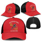 Montford Point Marines Baseball Net Cap The Right To Fight - Red - African Pride