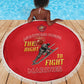African American Heroes Beach Blanket Montford Point Marines - Red - African Pride