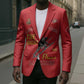 Montford Point Marines Blazer The Right To Fight - Red