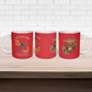 Montford Point Marines Ceramic Mug The Right To Fight - Red