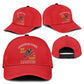 Montford Point Marines Classic Cap The Right To Fight - Red - African Pride
