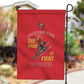 African American Heroes Garden Flag Montford Point Marines - Red - African Pride