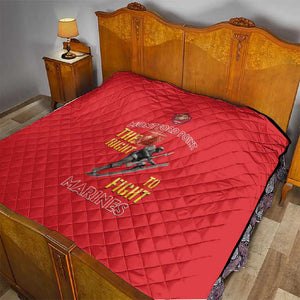 African American Heroes Quilt Montford Point Marines - Red - African Pride