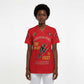 Montford Point Marines Scrub Top The Right To Fight - Red - African Pride