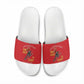 Montford Point Marines Slide Sandals The Right To Fight - Red