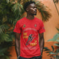 African American Heroes T shirt Montford Point Marines - Red - African Pride