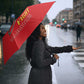 Montford Point Marines Umbrella The Right To Fight - Red
