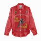 African American Heroes Women Casual Shirt Montford Point Marines - Red - African Pride