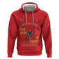 African American Heroes Zip Hoodie Montford Point Marines - Red - African Pride
