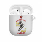 Montford Point Marines AirPods Case The Right To Fight - White