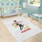 African American Heroes Area Rug Montford Point Marines - White - African Pride