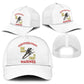 Montford Point Marines Baseball Net Cap The Right To Fight - White - African Pride