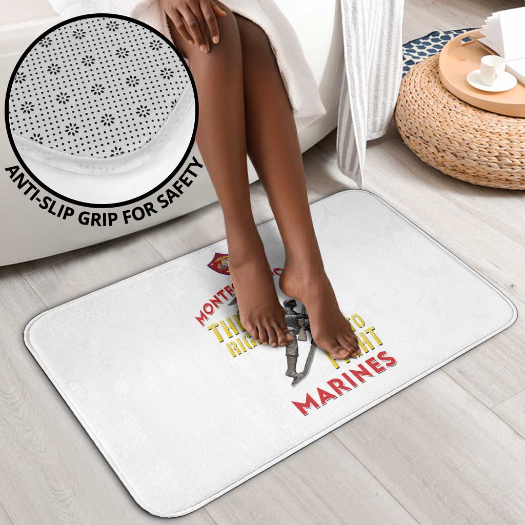 Montford Point Marines Bathroom Set The Right To Fight - White