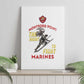 African American Heroes Canvas Wall Art Montford Point Marines - White - African Pride