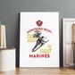 African American Heroes Canvas Wall Art Montford Point Marines - White - African Pride