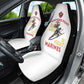 African American Heroes Car Seat Cover Montford Point Marines - White - African Pride