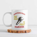 Montford Point Marines Ceramic Mug The Right To Fight - White