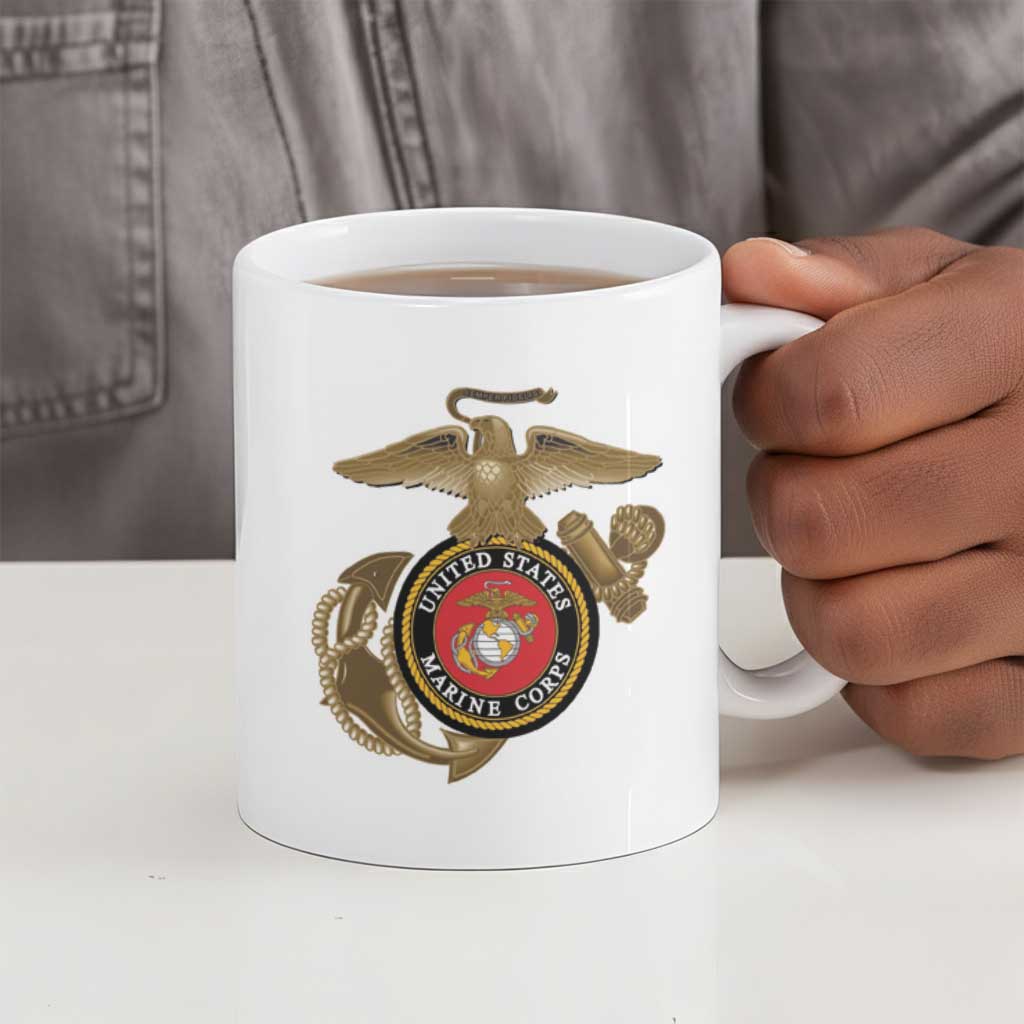 Montford Point Marines Ceramic Mug The Right To Fight - White
