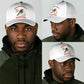 Montford Point Marines Classic Cap The Right To Fight - White - African Pride