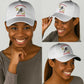 Montford Point Marines Classic Cap The Right To Fight - White - African Pride