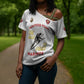 Montford Point Marines Cross Shoulder Shirt The Right To Fight - White