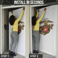 Montford Point Marines Door Cover The Right To Fight - White
