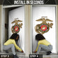 Montford Point Marines Door Cover The Right To Fight - White