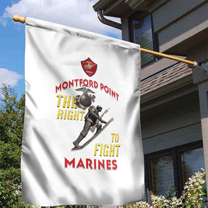African American Heroes Garden Flag Montford Point Marines - White - African Pride