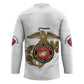 Montford Point Marines Hockey Jersey The Right To Fight - White