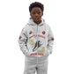 African American Heroes Kid Hoodie Montford Point Marines - White - African Pride